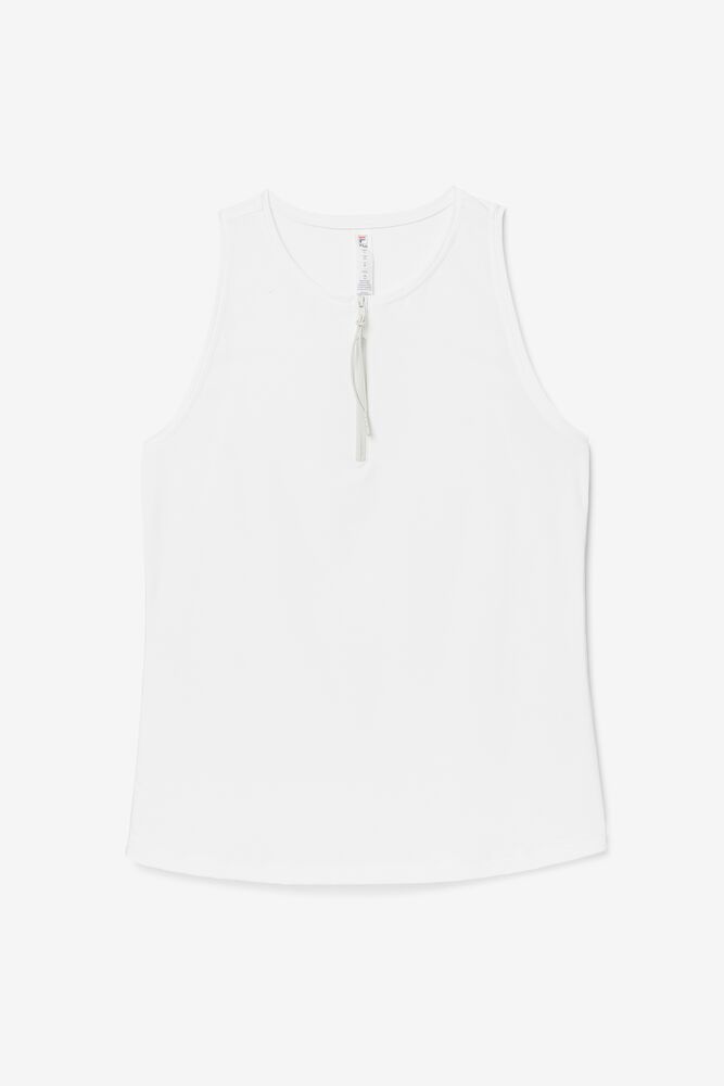 Tie Breaker Front-zip Full Coverage Tank 100 Femme|IKAO-79074894