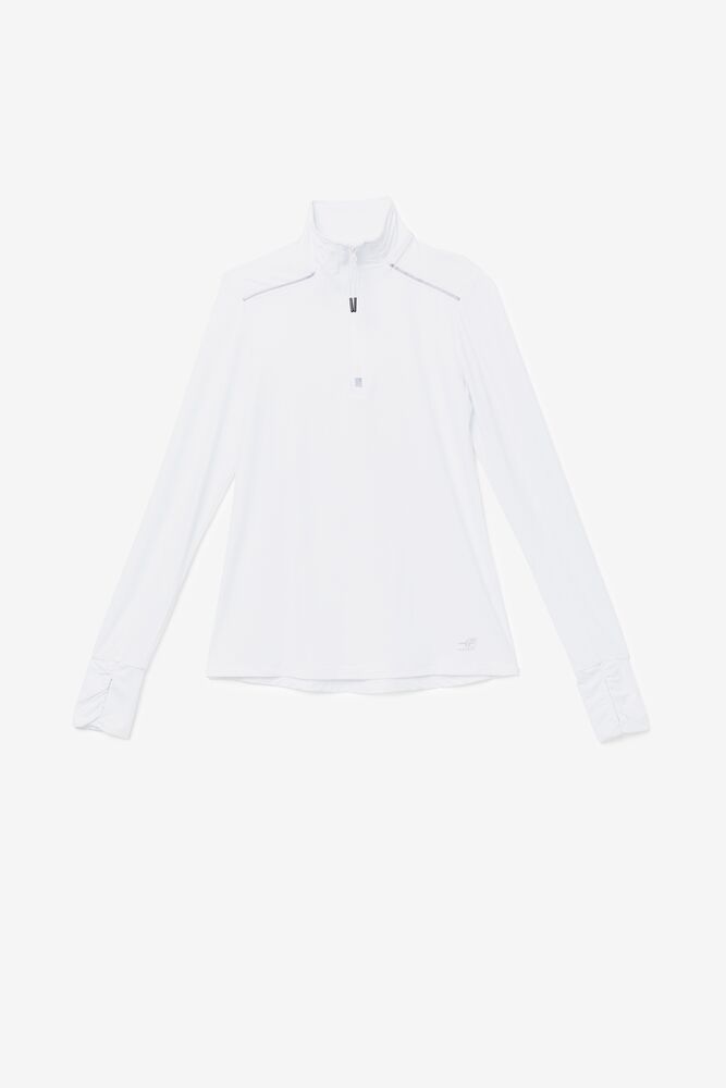 Pickleball 1/4 Zip Long Sleeve 100 Femme|IKWX-98024012